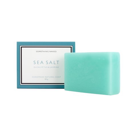 Handmade Natural Soap （Sea Salt- Eucalyptus & Jasmine) - Something Naked