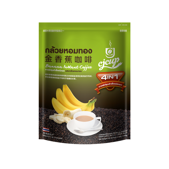 四合一咖啡 (香蕉) - Cjcup 405 克