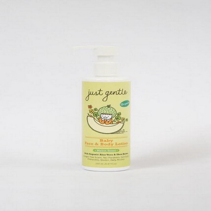 Baby Face & Body Lotion Melon Scent - Just Gentle 200ml