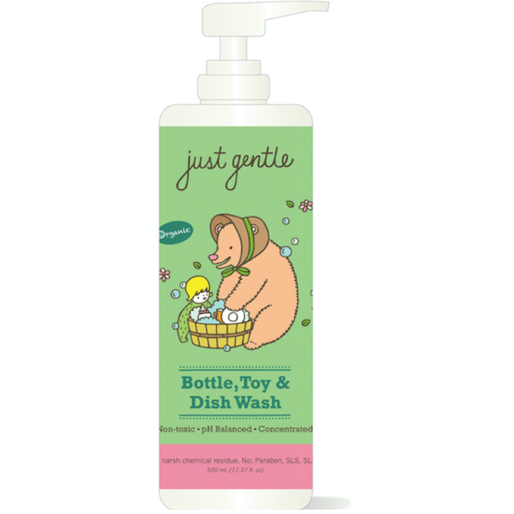 瓶罐、玩具、碗清洗剂- Just Gentle 500 毫升