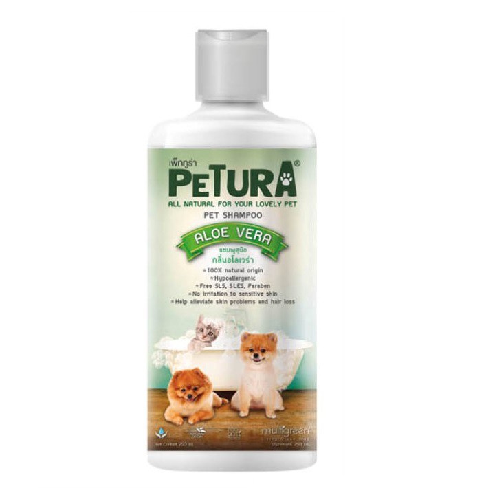 Pet Shampoo Aloe Vera - Petura 250ml