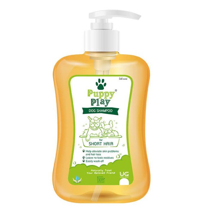 Dog Shampoo Short Hair - Puppy Play 500ml : 泰国草本 Thai herb
