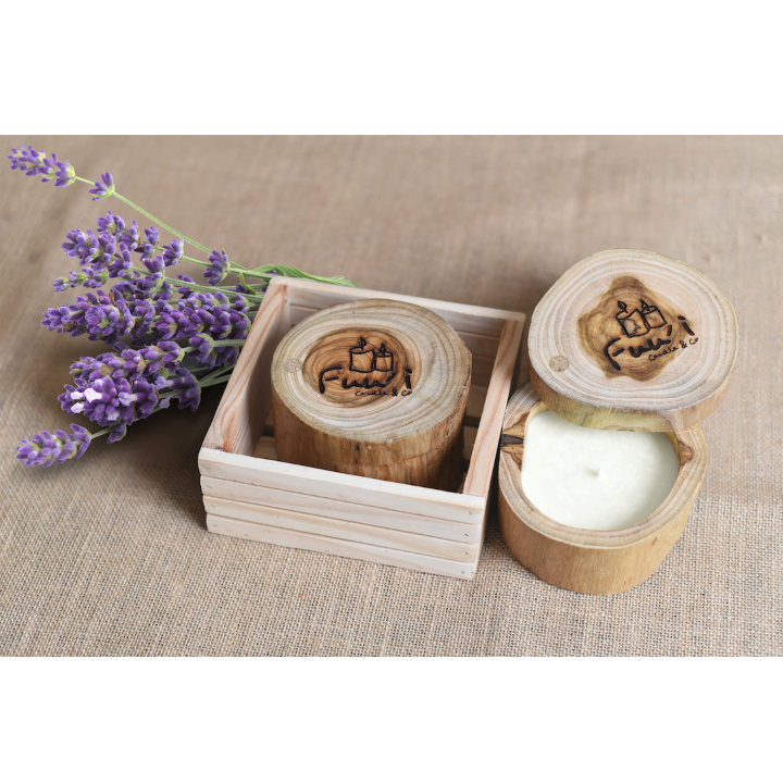 Soy Wax Candle Lavender Scent  - Fuu’i 150ml