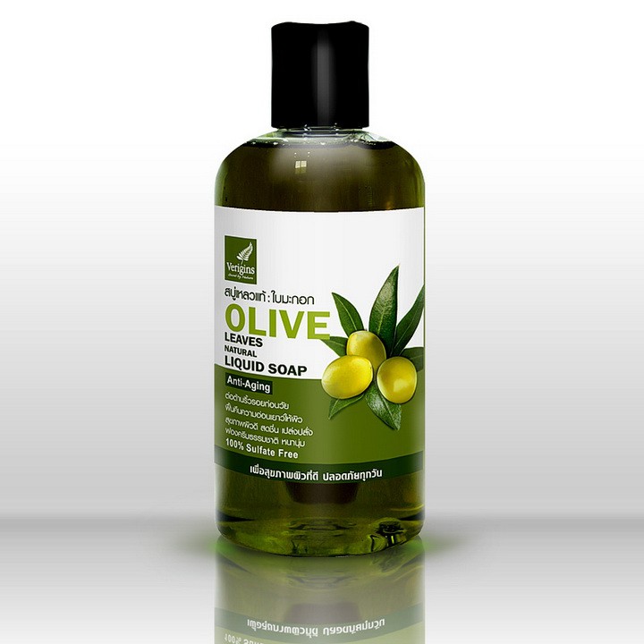 橄榄叶天然肥皂液 - Verigins 250 毫升