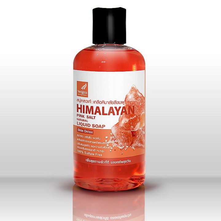 Himalayan Salt Natural Liquid Soap - Verigins 250ml