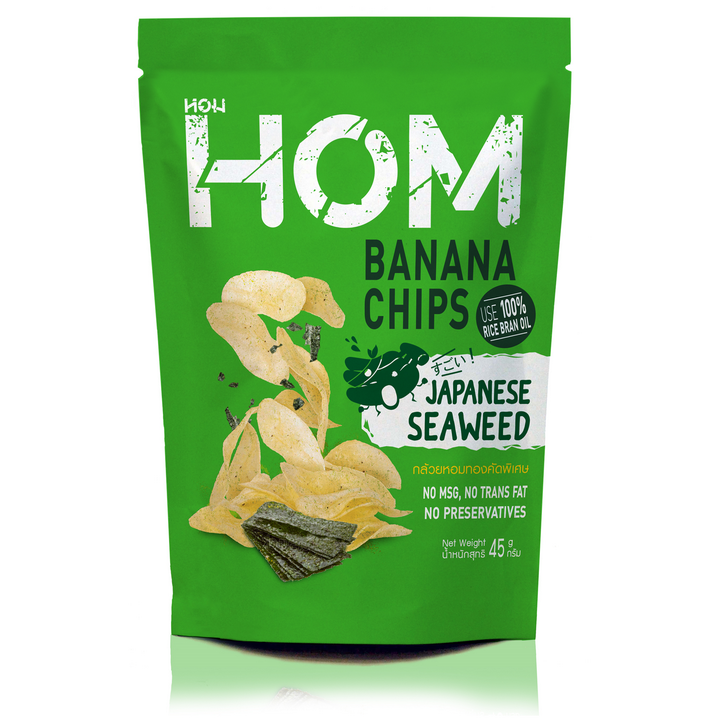 Banana Chip (Japanese Seaweed Favor)- Homdee 45g