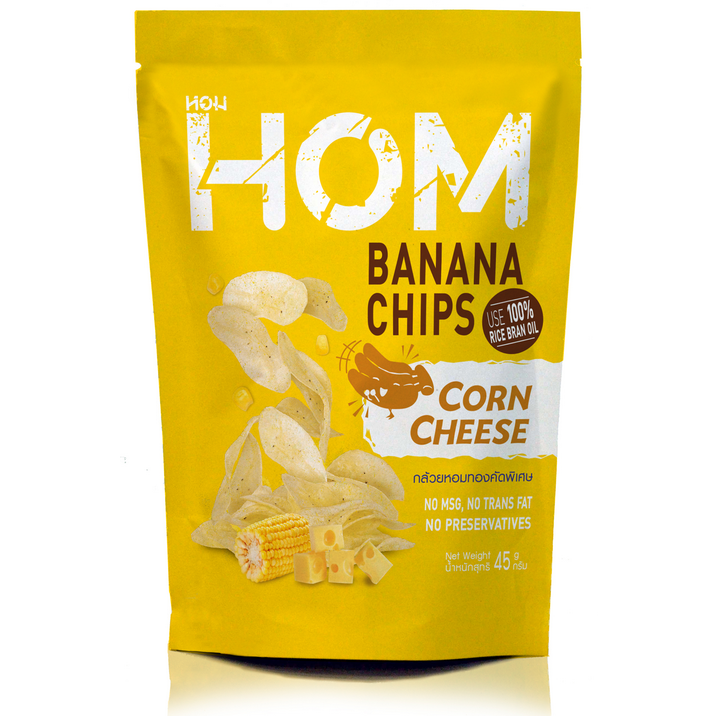 香蕉片(玉米干酪) - Homdee 45 克