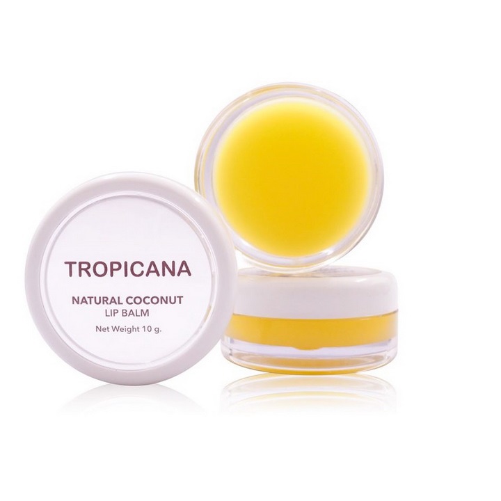 椰子润唇膏(快乐香蕉味) - Tropicana 10克