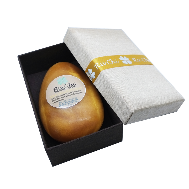 Gold Collagen Soap - Ru Chi Soap 100g
