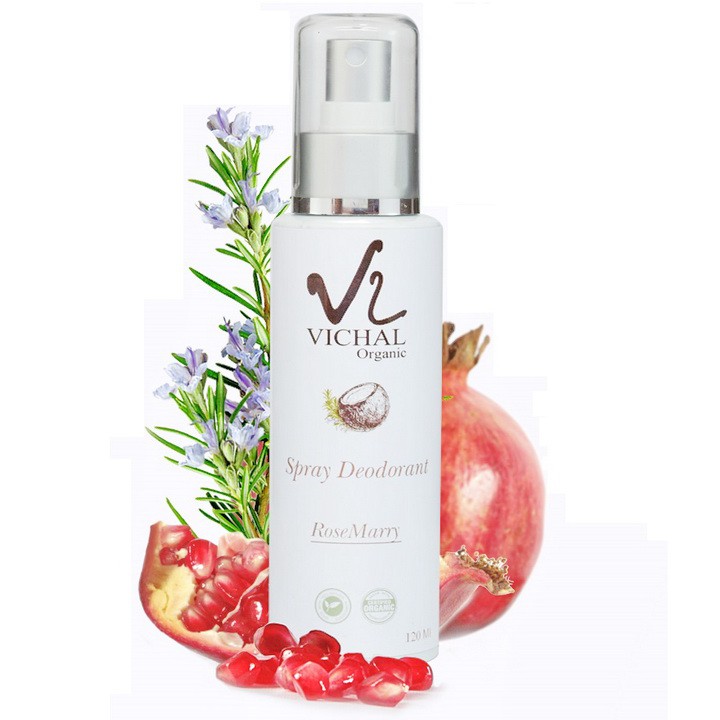 Spray Deodorant Tree Tea Essential Oil - Vichal Organic 120ml
