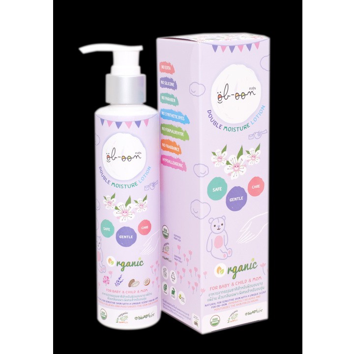 Organic Double Moisture Lotion - Ob-oon 180ml