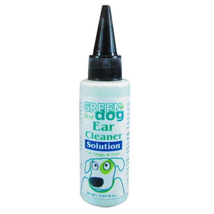 宠物耳朵清洁解决方案 - Green for dog 60毫升