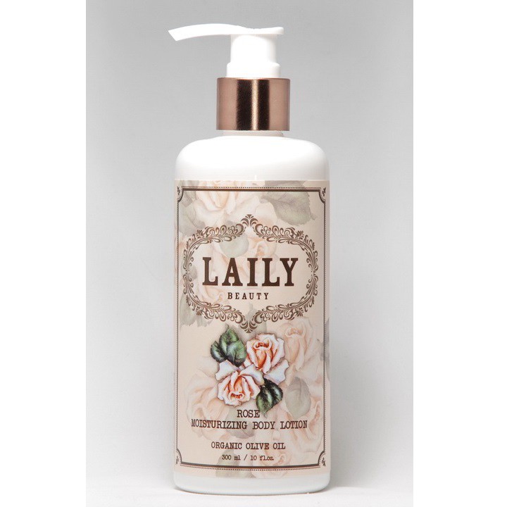 玫瑰保湿身体乳液 - LAILY 300毫升