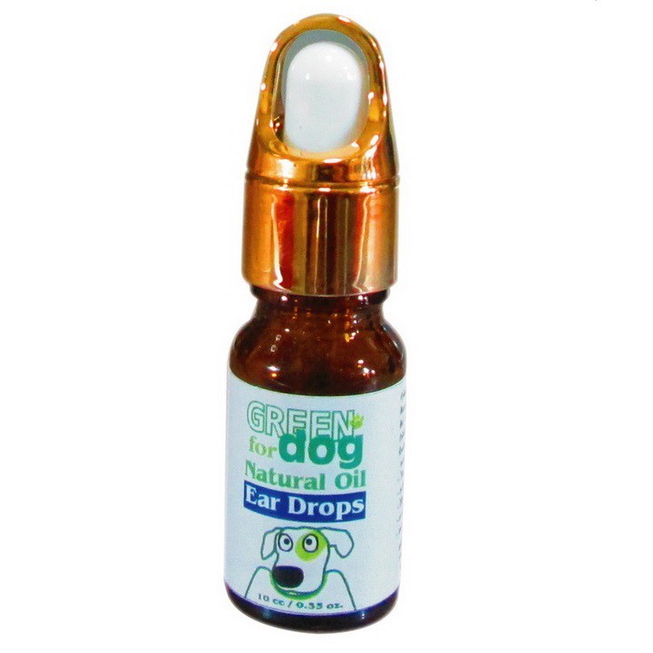 Natural Oil Ear Drops - Green for dog 10cc