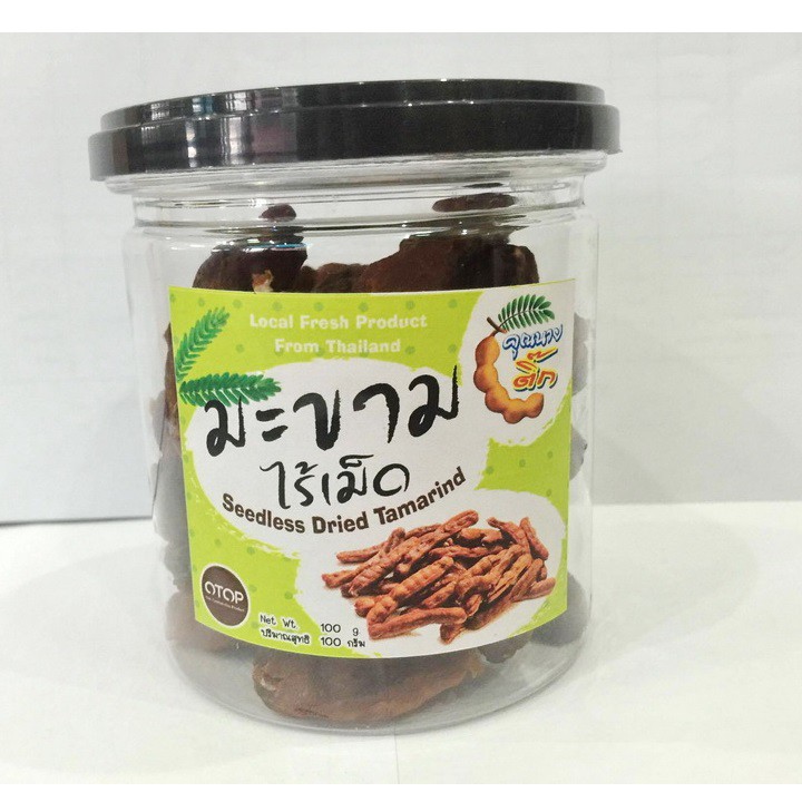 Seedless Sweet Dried Tamarind - Madam Tik 100g