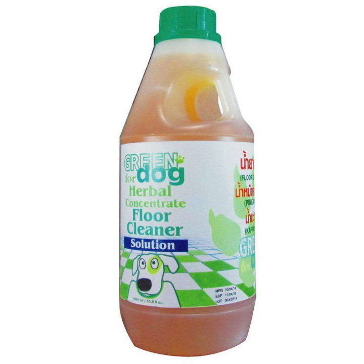 Herbal Concentrate Floor Cleaner Solution - Green for dog 1000ml