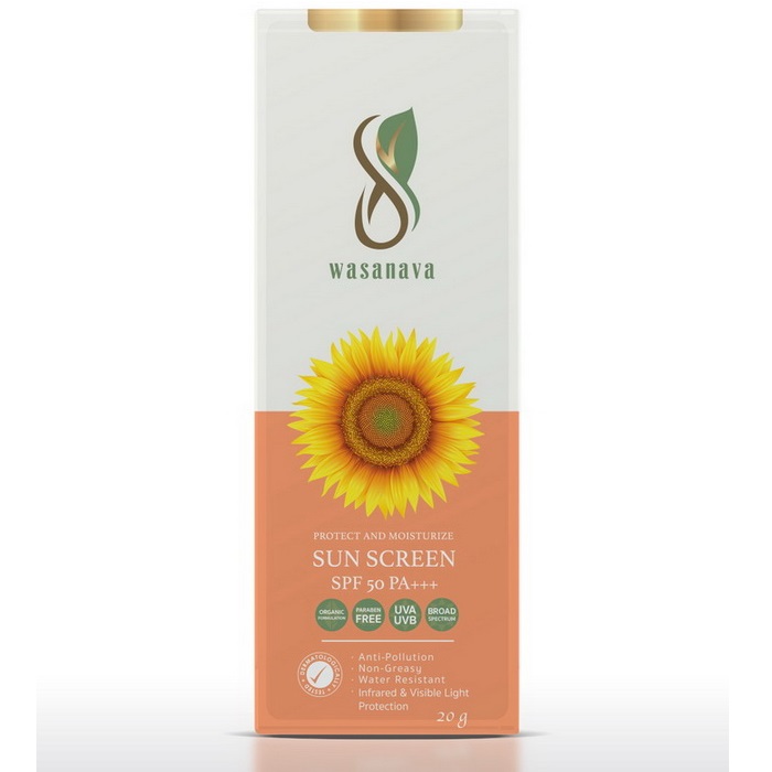 Organic Sunscreen Wasanava 20g